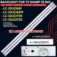 ราคา SHARP 32 นิ้วทีวี BACKLIGHT LC-32LE260i LC-32LE265M LC-32LE275X LC-32LE375X 32LE260 BL A-HWCQ32D676 (55858938016)