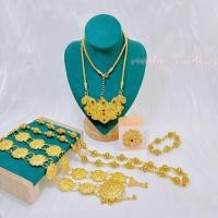 ราคา Vintage jewelry ชุดไทยชุดแต่งงาน แบบดั้งเดิม ลูกเกต สร้อยคอ ทอง เข็มขัดและหัวเข็มขัด สังวาลย์ (53052323897)