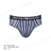 ราคา Emporio Armani กางเกงในผู้ชาย รุ่น All Over Logo Brief Code: 110814 3F506 33433 (27671114768)