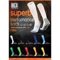 ราคา H3 Superb (ยาว) ถุงเท้าฟุตบอลกันลื่น สำหรับแข่งขันของแท้100% (4361887160)