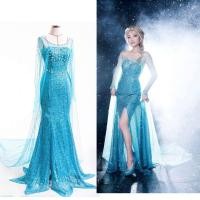 ราคา ชุดคอสเพลย์เจ้าหญิงเอลซ่าสำหรับHALOWEEN ขนาดสำหรับผู้ใหญ่ (28541349239)