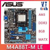 ราคา Asus M4A88T-M LE เมนบอร์ดเดสก์ท็อป AMD 880G ซ็อกเก็ต AM3 1155 DDR3 8G uATX UEFI BIOS ใช้เมนบอร์ด (29140283923)