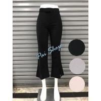 ราคา Pai Shop กางเกงขาม้าผ่าหน้า ผ้าฮานาโกะ (5500078358)