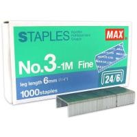 ราคา MAX STAPLES NO.3- 1M FINE (1000 STAPLES) (47363926064)