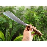 ราคา ปารัง Parang มีดปารัง Machete มีดแรมโบ้ มีดเดินป่า มีดแคมป์ อีตัด อีโต้ มีดเหน็บ ใบ 8.7” ตีร้อนชุบแข็ง ด้ามเหง้าไผ่ (19174827900)