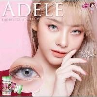 ราคา พร้อมส่ง คอนแทคเลนส์ รุ่น Mini Adele สีเทา/ตาล/เขียว/ฟ้า/ม่วง gray/Brow/Green/Blue/Violet มีค่าสายตา (0.00)-(-6.00) (57263700719)