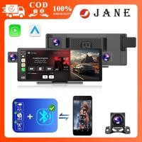 ราคา 10.26 นิ้วเครื่องบันทึกการขับขี่สามทางหน้าจอสัมผัสไร้สาย Carplay เครื่องเล่นในรถยนต์แบบพกพา Android รถบลูทูธกล้องคู่ GPS นําทางย้อนกลับการตรวจสอบ (42631217456)