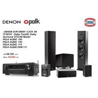 ราคา SET DENON AVR-S660H + POLK AUDIO T-50 + T30 + T15 + PSW 111 (19346349176)
