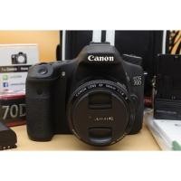 ราคา Canon EOS 70D + lens EF 50mm f1.8 II อดีตศูนย์ สภาพยังสวย ชัตเตอร์ 14,XXX เมนูไทย อุปกรณ์พร้อมกระเป๋า (52606871253)