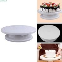 ราคา SAUTE ขาตั้งจอแสดงผลน้ําตาลรอบเบเกอรี่เครื่องมือห้องครัวแพลตฟอร์ม Rotary Craft เค้ก Turntable (53863752302)