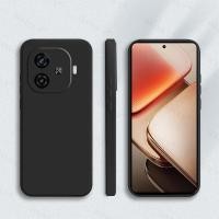 ราคา Vivo IQOO Z9 / Z9 Turbo 5G Softcase BLACK MATTE CAMERA PROTECTION Casing Case Hp Vivo IQOO Z9 / Z9 Turbo 5G (28394394344)