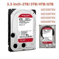 ราคา WD Red Plus 3.5 "HDD 5400rpm SATA 6 Gb/s 256MB/64MB CMR 2TB3TB4TB6TB เดสก์ท็อป NAS เซิร์ฟเวอร์ฮาร์ดไดรฟ์ WD20EFRX WD40EFRX WD60EFRX (42852430383)