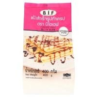 ราคา โปรสุดพิเศษ!!! บีไอเอฟ แป้งสำเร็จรูปทำเครป 400กรัม BiF crepe flour, 400 grams (5266686062)