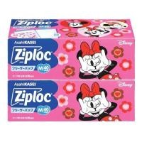 ราคา [Direct from Japan] Limited Design] Ziploc Freezer Bag M 40pcs x 2 sets Minnie Mouse (49461811208)