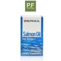 ราคา (2ชิ้น) Nutrakal Salmon Oil 60 tablets Omega 3 นูทราแคล น้ำมันปลาเข้มข้นจากธรรมชาติ (53714756668)