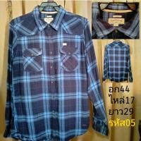 ราคา เสื้อเชิ้ตแบรนด์/เสื้อเชิ้ตลายสก๊อตแขนยาว (4769319637)