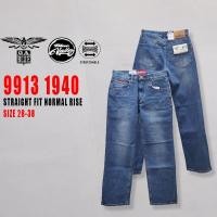ราคา GA Blue Mens Straight Fit Stretching Jeans Regular Rise 99131940 (46709218229)