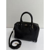 ราคา Coach Mini Bennett Satchel หมอน 9“ ในตำนาน หนังทั้งใบ อะไหล่ทองสวยกริบ (52605668946)