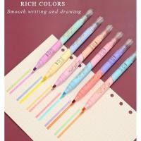 ราคา ปากกาไฮไลท์ 2 หัว แพ็ค 12 สี โทนสีพาสเทล CHOSCH รุ่น CH-H753 ปากกาเน้นข้อความรุ่น 2 สีในด้ามเดียว (9973380101)