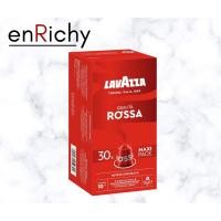 ราคา กาแฟ Lavazza Qualita Rossa, Nespresso Compatible Aluminium 30 Capsules Coffee # Coffee Capsule # แคปซูลกาแฟ (57509574416)