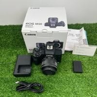 ราคา กล้อง Canon EOS M50 Mark II พร้อมเลนส์ 15-45mm ชัตเตอร์ <10000 หมดประกัน สภาพสวย (51408306994)