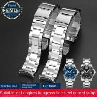 ราคา ปลายโค้งสแตนเลสสตีลสําหรับ Longines Concas Master Conquest Hydro Conquest L3.642.4 L3.781.4 สร้อยข้อมือ 21 มม.นาฬิกา (51312872709)