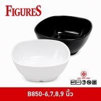 ราคา Figure ชามเหลี่ยมทรงญี่ปุ่น ขนาด 7,8,9 นิ้ว รุ่น B850-7,8,9 นิ้ว (4659177920)