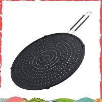 ราคา Super Silicone Splatter Screen Guard Nonstick Oil Grease Pan Lid Oil-Proof Splash Cover Fried Protection Mat (40651633578)
