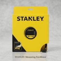 ราคา เทปวัดระยะ ไฟเบอร์กลาส แบบหมุนเก็บ ( เทปวัดที่,ตลับเมตร ) STANLEY # รุ่น STHT34263-8 ความยาว 50 เมตร / 165 ฟุต (49912054176)