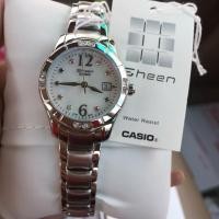 ราคา นาฬิกาข้อมือ Casio Sheen 3-Hand Analog รุ่น SHN-4019DP-7ADR นาฬิกาข้อมือผู้หญิง (255032661)