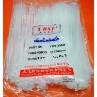 ราคา สายรัดเคเบิ้ลไทร์ Cable tie YDS-250M 4X250mm ) 450 PCS *ยาว 9.5 นิ้ว* (6526043882)