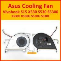 ราคา Asus Vivobook S15 X530 S530 S5300 พัดลมระบายความร้อน CPU X530F X530U S530U S530U S530F (40979441823)