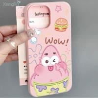 ราคา น่ารัก Patrick Star Jelly 2nd 1 สีชมพูนุ่มสําหรับ iPhone 17 17 17Air 16 15 Pro Max 14 Plus 11 12 13 iPhoneX Xs Max XR 11Pro 11Pro Max 6 6s Plus 7 8 Plus SE 2020 7P 8P ปกเซียงรุ่ย (28444865735)