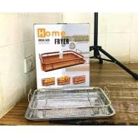 ราคา SS ถาดตาข่าย 30x22x5.5ซม. M-835 SILVER | Cooper Crisper Tray Fika / ถาดเตาอบ / ที่ระบายน้ําน้ํามัน / ตะแกรงระบายความร้อน / ถาดอบ (51851393544)