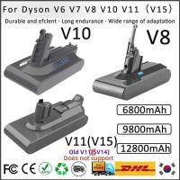 ราคา Dyson แบตเตอรี่ชาร์จใหม่สำหรับเครื่องดูดฝุ่น V6 V7 V8 V10 V11 V15 Series SV07 SV09 SV10 DC62 Absolut (53801193251)