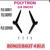ราคา POLYTRON PLD 24D9501 PLD 24D8511 PLD 22D9500 PLD 20D9501 PLD 24T8511 LED TV STAND LEGS POLYTRON PLD 24T8511 (49810893084)