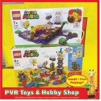 ราคา LEGO® 71380 71383 Super Mario™ Master Your Adventure Maker Set Wiggler’s Poison Swamp Expansion Set เลโก้ มาริโอ้ (28979156137)