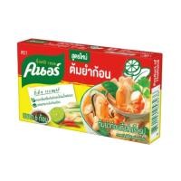 ราคา คนอร์ ซุปก้อนรสต้มยำ Knorr Bouillon Cube Tomyum 24g. (44430827263)