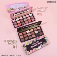 ราคา HF7006 ซีเวนน่า คัลเลอร์ส ช็อคโกแลตอายพาเลทท์ Sivanna Colors Chocolate & Sweetest Palette (44963583569)