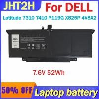 ราคา คุณภาพสูง 7.6V JHT2H แบตเตอรี่แล็ปท็อปสําหรับ Dell Latitude 7310 7410 Latitude 7410 Chromebook Enterprise Series (45110501991)