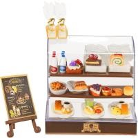 ราคา 92 ชิ้น Miniature เบเกอรี่เค้กตู้ Mini Foods ชุด Miniature อาหารเค้กขนมปังขนมนม Donuts สําหรับ 1:12 Scale Mini เบเกอรี่ขนมปัง Shop ฉากรุ่น Mini House Kitc (44663295311)