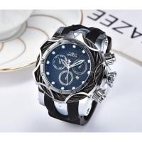 ราคา คุณภาพสูง invicta นาฬิกาข้อมือผู้ชายควอตซ์สายเหล็กหน้าปัดขนาดใหญ่ (47215004251)