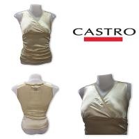 ราคา Castro (GC633) เสื้อกล้ามผู้หญิง สีทอง ขอบลูกไม้ แต่งอะไหล่สีทอง พร้อมส่ง (56712693358)