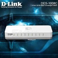 ราคา D-LINK DES-1008C 8-Port 10/100 Mbps Unmanaged Switch - MG (44665021730)