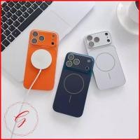 ราคา HARD CASE AG GLASS MAGSAFE สําหรับ IPHON3 14 PLUS 15 PLUS - GMT (48311727516)