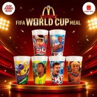 ราคา ⚽️พร้อมส่งของใหม่แกะซอง(สุ่มซ้ำ)✅ FIFA World Cup 2026 McDonald’s แก้วนักเตะฟีฟ่าระดับตำนาน แมคโดนัลด์ การันตีแท้ % (56912851466)
