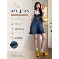 ราคา เสื้อยืดผ้าฝ้ายสีชมพูแฟชั่นเกาหลีน่ารักมากและชุดเอี๊ยมยีนส์ขากว้าง-PT902 (57361671354)