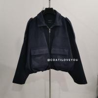 ราคา STRADIVARIUS​ FAUX​ SUEDE​ BOMBER​ JACKET (52960901812)