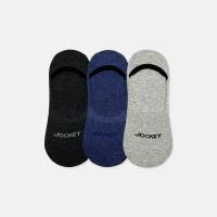 ราคา Jockey 3 คู่ผู้ชาย No Show ถุงเท้าข้อเท้าผ้าฝ้าย JMS308657 (43665312537)