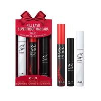 ราคา CLIO Kill Lash Superproof Mascara Holiday Gift Set, Waterproof Lash with Long Curling, Volume Curling Mini and Remover, Smudge-Resistant Long Wear, Safe for Sensitive Eyes (001 + 0 (53613598178)